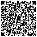 QR code with P F F W contacts
