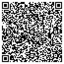 QR code with H R Welding contacts