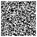 QR code with H Victor Bluerosse contacts