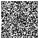 QR code with R J's Excavating contacts
