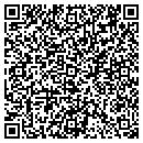 QR code with B & J Red Bird contacts