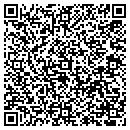 QR code with M JS Bar contacts