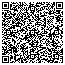 QR code with K K Storage contacts