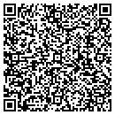 QR code with N Hoffman contacts