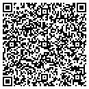 QR code with P & H Service contacts