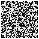 QR code with B & D Cleaning contacts