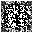 QR code with P J's Coffee House contacts
