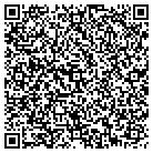 QR code with H & L EZ Up Instant Shelters contacts