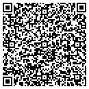 QR code with M V Realty contacts