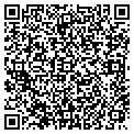 QR code with B B & T contacts