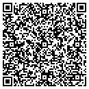 QR code with B & B Log Homes contacts
