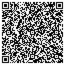 QR code with R Crouse Construction contacts