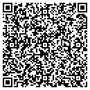 QR code with B B & T contacts