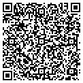 QR code with B B & T contacts