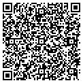 QR code with B B & T contacts