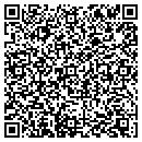 QR code with H & H Plus contacts