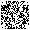 QR code with B & K TV & Appliance contacts