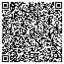 QR code with N Santra MD contacts