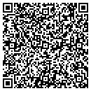 QR code with H P Excavating contacts