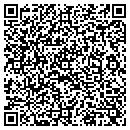 QR code with B B & T contacts