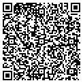 QR code with B B & T contacts