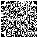 QR code with D & Jhauling contacts