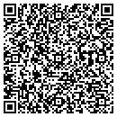 QR code with 3 Day Blinds contacts