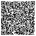 QR code with B B & T contacts