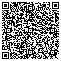 QR code with S M B contacts