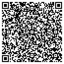 QR code with R Value-West contacts
