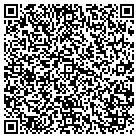 QR code with AA Sales and Development Inc contacts