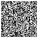 QR code with B & M Towing contacts