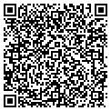 QR code with B B & T contacts