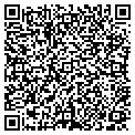 QR code with W C H S contacts