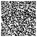 QR code with P J's Lounge Inc contacts