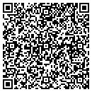 QR code with H E Neumann contacts