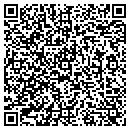 QR code with B B & T contacts