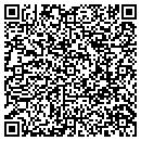 QR code with 3 J's Fab contacts