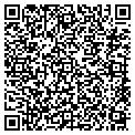 QR code with C C M H contacts