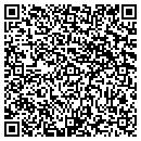 QR code with V J's Structures contacts
