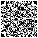 QR code with P Crossbar Ranch contacts