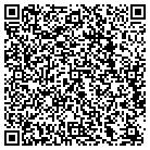 QR code with H & B Drapery Boutique contacts