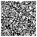 QR code with R V & Boat Storage contacts