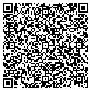 QR code with R & D Backhoe Service contacts