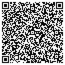 QR code with D & J Striping contacts
