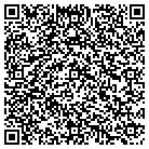 QR code with M & E Used Auto & Storage contacts