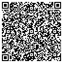 QR code with B & W Furnace Service contacts
