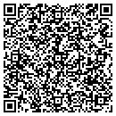 QR code with B & G Tree Service contacts