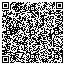 QR code with H & H Ranch contacts