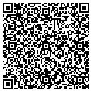 QR code with P J V Corporation contacts